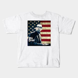 The Legends Bill Music Evans Kids T-Shirt